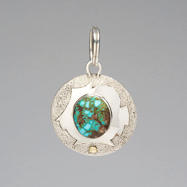 Contemporary Turquoise Pendant