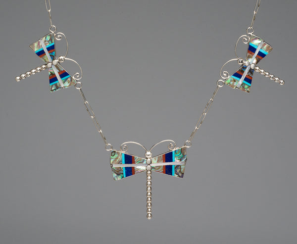 Sparkling Dragonfly Necklace
