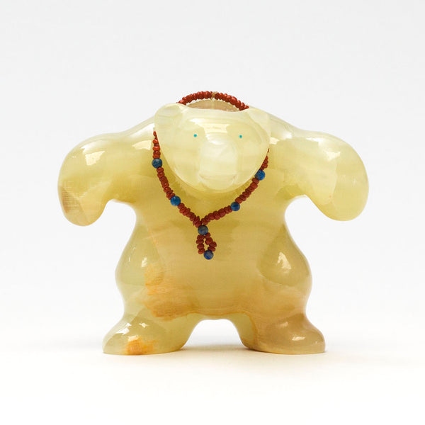 Afghan Travertine Standing Bear