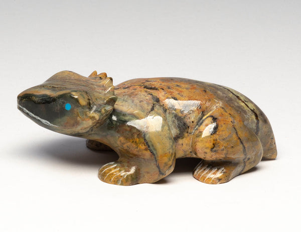 Staying Still Horned Lizard