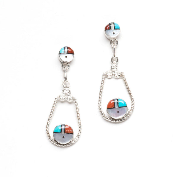 Harmonious Balance Sunface Earrings