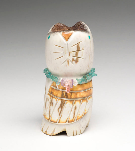 "Meowl" Kitty Cat & Owl Combo