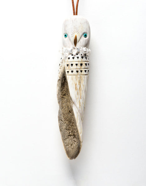 Snowy Owl Dangling Decoration