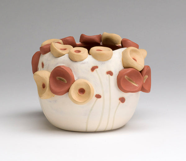 Expressive Flowers Pottery