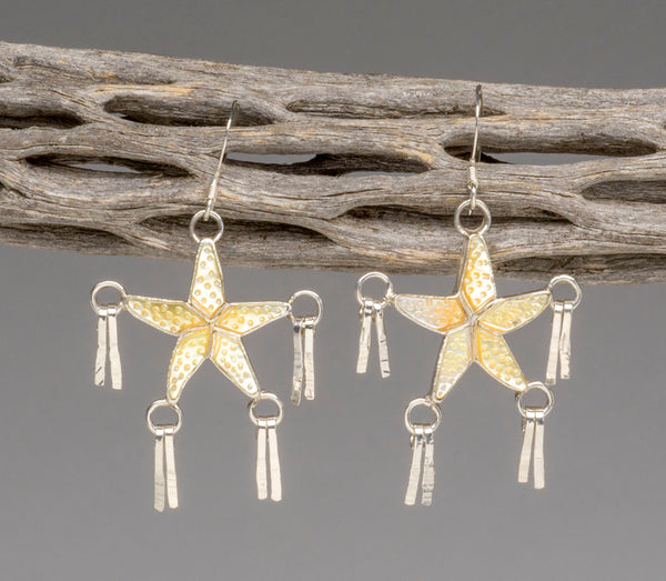 Shooting Sea Star Earrings