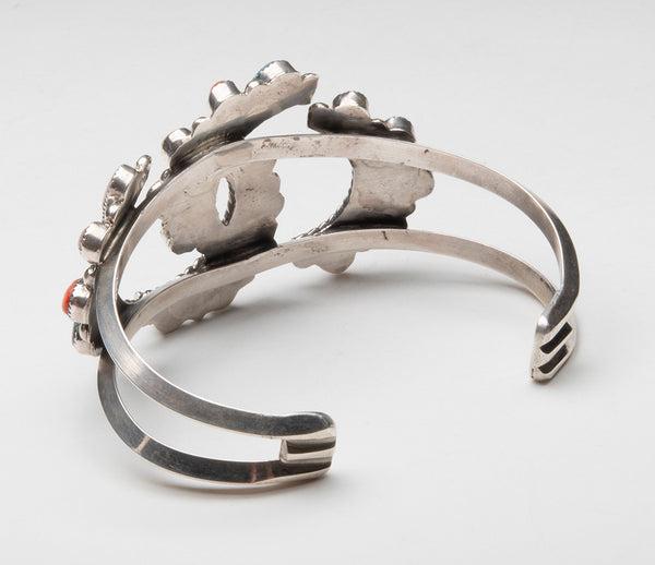 Spectacular Cluster Work Cuff Bracelet – Keshi The Zuni Connection