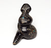 Snake With Sgraffito Rainbirds