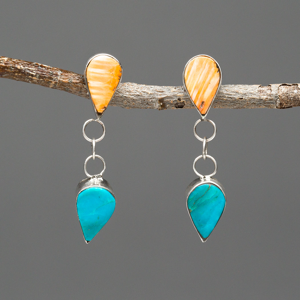 Harmonious Desert & Sea Earrings