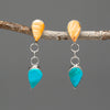 Harmonious Desert & Sea Earrings