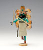 Hopi Blue Warrior Guard Katsina Doll