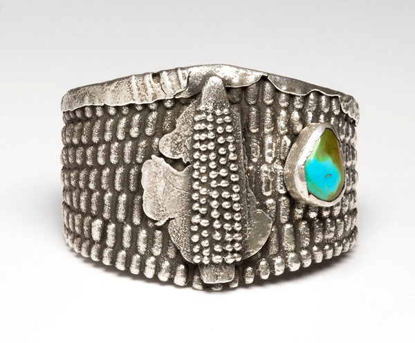 Royston Turquoise Corn Cuff Bracelet