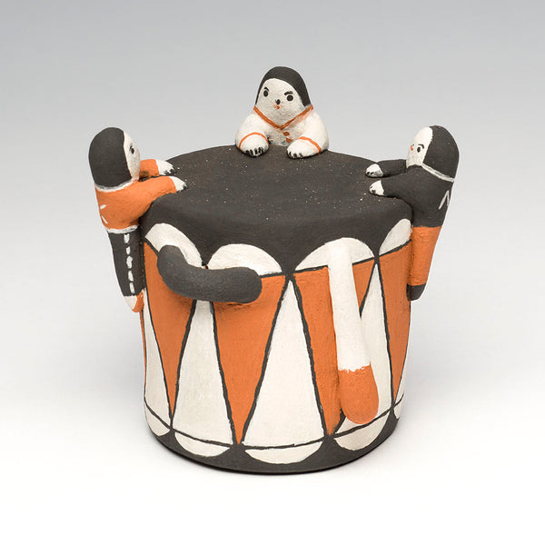 Children & Drum Storyteller Pottery