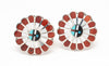 Zuni Sunface Clip-On Earrings