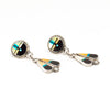 Impeccable Zuni Sunface Dangle Earrings