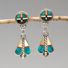 Gorgeous Sunface Dangle Earrings