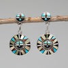 Stone To Stone Sunface Dangle Earrings