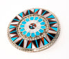 Magnificent Zuni Sunface Pin/Pendant