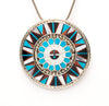 Magnificent Zuni Sunface Pin/Pendant