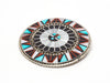 Glorious Zuni Sunface Pin/Pendant