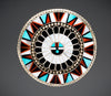 Glorious Zuni Sunface Pin/Pendant