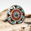Magnificent Zuni Sunface Pin/Pendant
