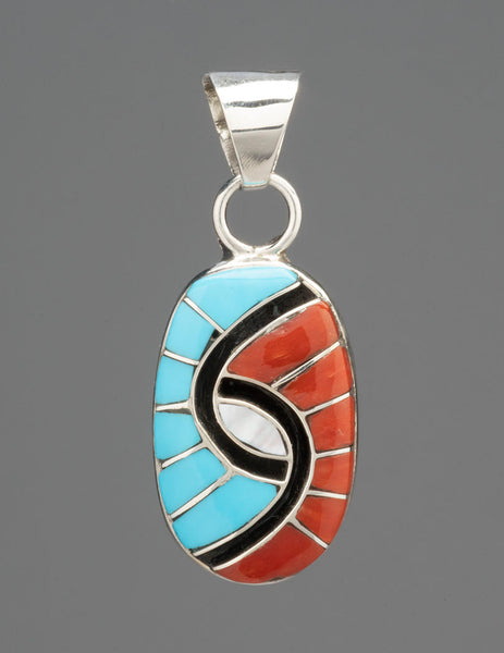 Double Hummingbird Pendant
