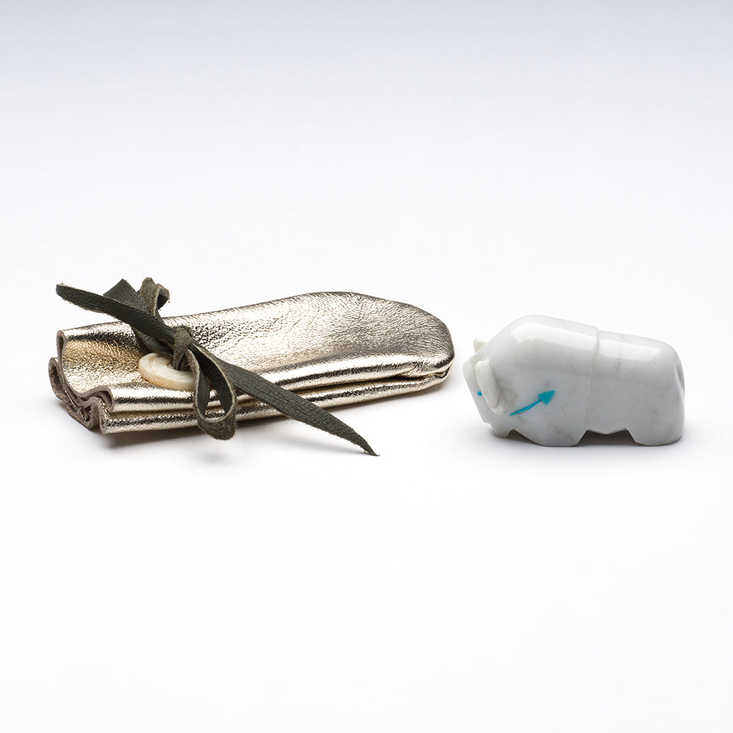 White Bison & Pouch