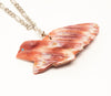 Spiny Oyster Shell Bird Pendant & Chain