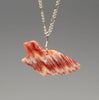 Spiny Oyster Shell Bird Pendant & Chain