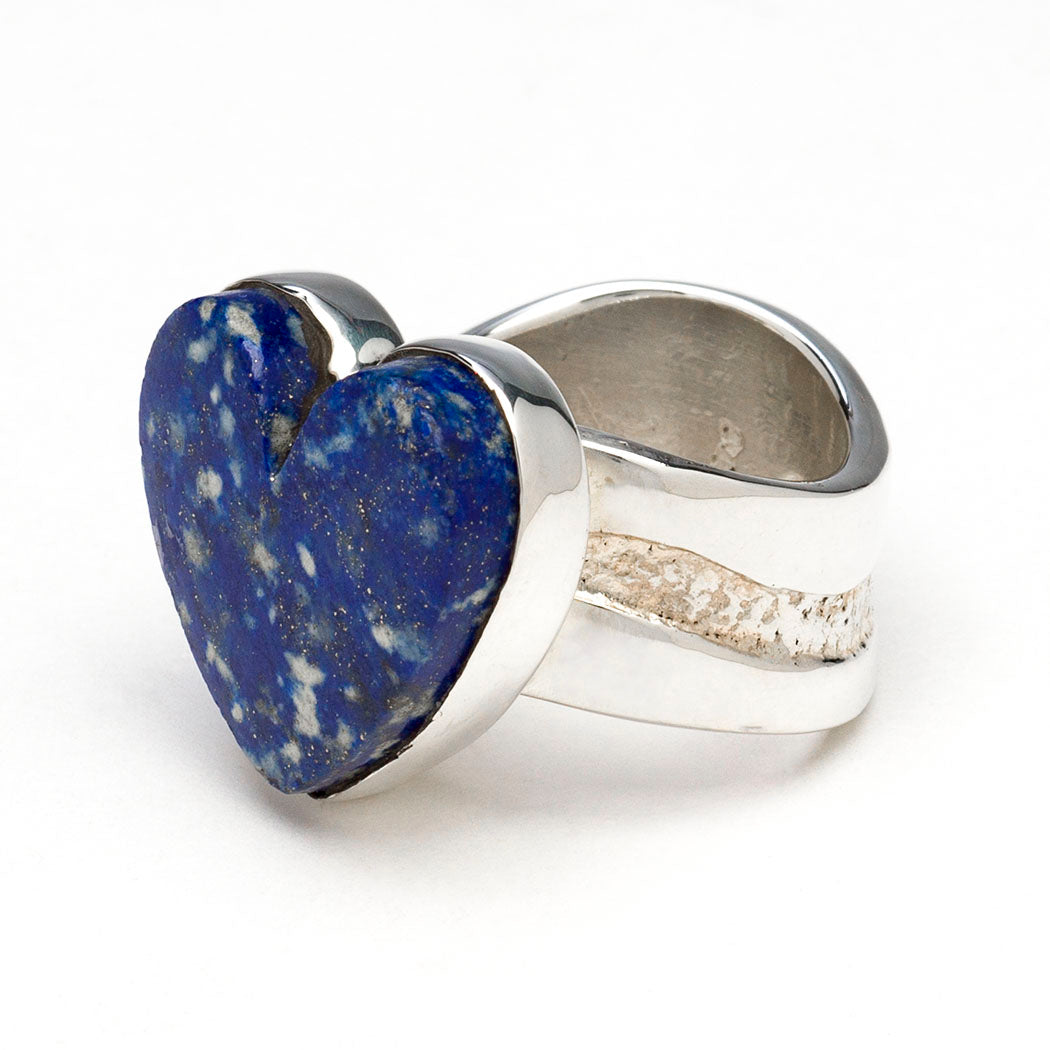Token Of Love Lapis Heart Ring