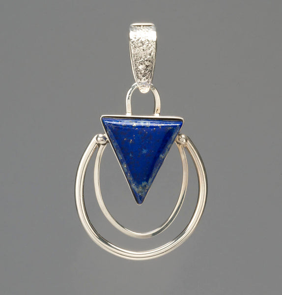 Contemporary Lapis Lazuli Pendant