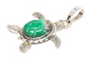 Lucin Variscite Sea Turtle Pendant