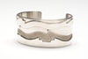 "Maneuvering Through Obstacles" Overlay Cuff Bracelet
