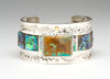 "From Sea To Shining Sea" Cuff Bracelet