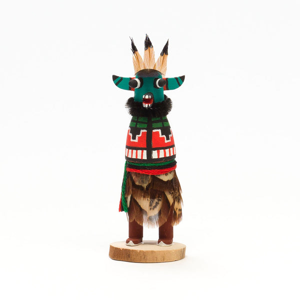 Miniature Zuni Sha'lak'o Katsina Doll