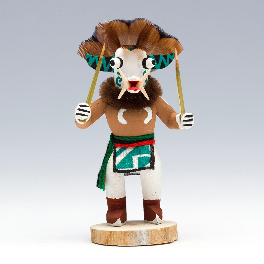 Hopi White Ogre Katsina Doll