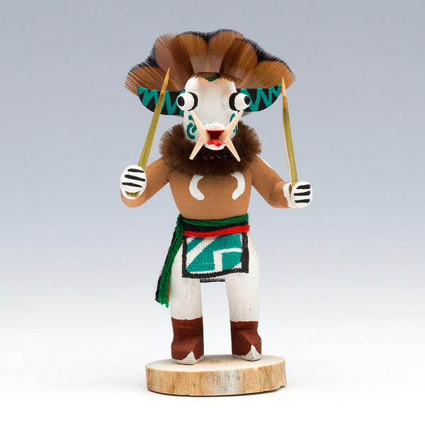 Hopi White Ogre Katsina Doll