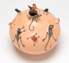 Blessings Of Rainfall Frogs & Lizards Pottery