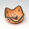 Lizard, Tadpole & Dragonfly Pottery Bowl