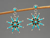 Starburst Needlepoint Earrings