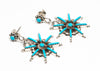 Starburst Needlepoint Earrings