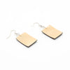 Shimmering Abalone Mosaic Dangle Earrings