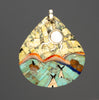 Riverbank Tipis Mosaic Pendant