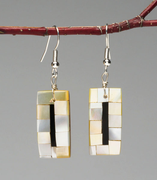 Designer Dangle Mosaic Earrings