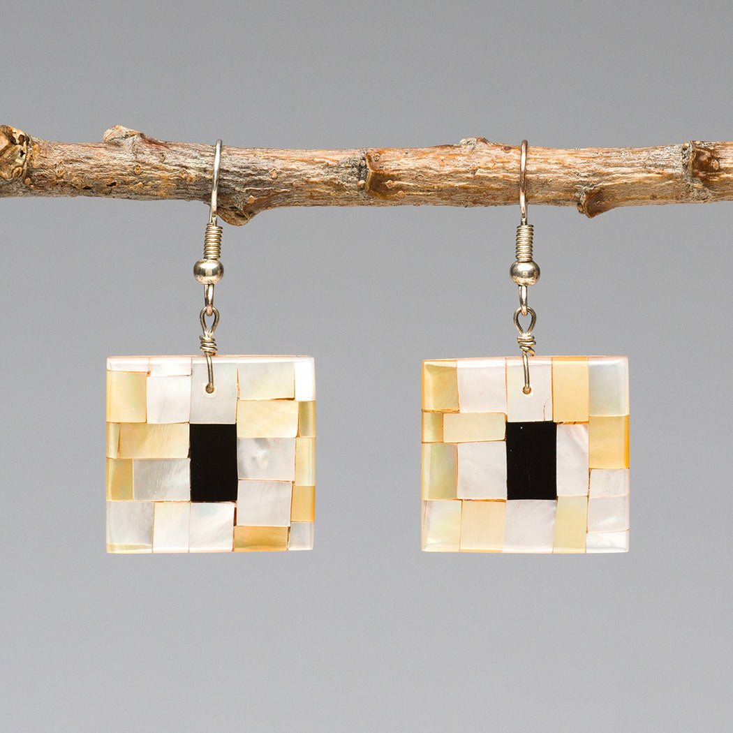 Between Worlds Mosaic Earrings