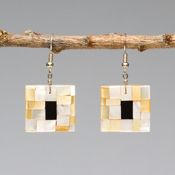 Between Worlds Mosaic Earrings