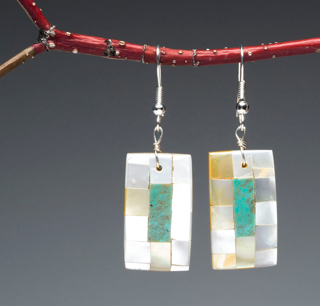 Enchanted Place Mosaic Dangle Earrings