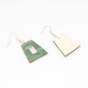 Truncated Pyramid Mosaic Earrings