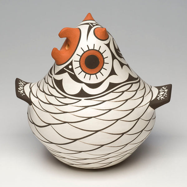 Zuni Mountain Pottery Owl