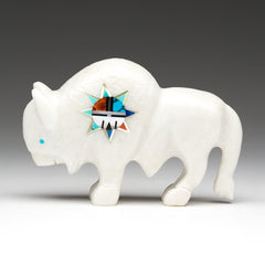 Sunface White Bison - Bison / Marble